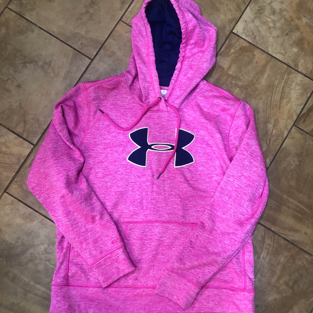 Pink Under Armour Sweatshirt